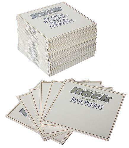 The History Of Rock The History Of Rock - Complete UK vinyl LP